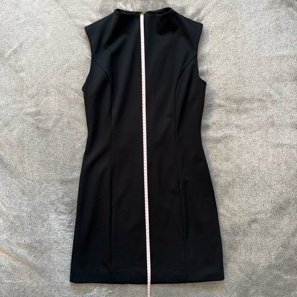 NWOT Banana Republic Classic Black Mini High-Neck/Mock-Neck Dress - S - Picture 2 of 15